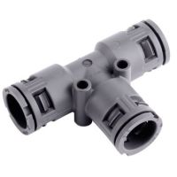 T-Verteiler Wellschlauch RQT-PA, 3xAD42,5