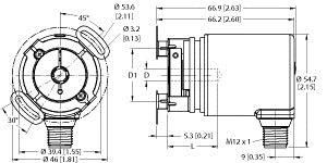 Absoluter Drehgeber REM-100B1 #100011281