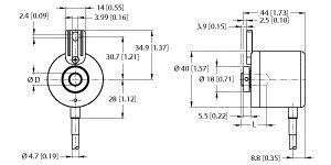 Inkrementaler Drehgeber REI-E-112I8T-2B512-C
