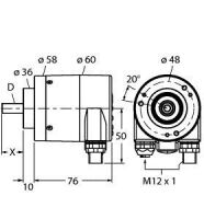 Absoluter Drehgeber RM29S10C9A28BR3M12