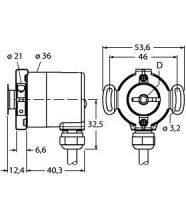 Absoluter Drehgeber RS-07H6E-7A12B-C 1M