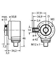 Inkrementaler Drehgeber RI12H10T2B2500H1181