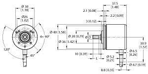 Inkrementaler Drehgeber REI-E-111T8C-2B512-C