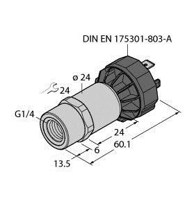 Drucktransmitter PT25R-1001-I2-DA91