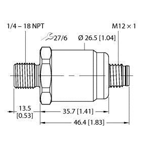 Drucktransmitter PT3PSIV-1 #100004640