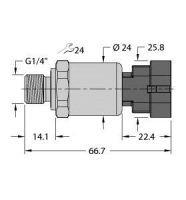 Drucktransmitter PT010R1104I2AMPS1.5