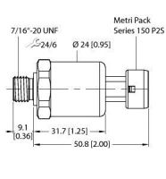 Drucktransmitter PT150PSIG1105U3MP11