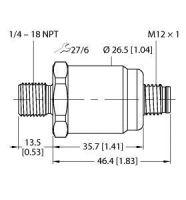 Drucktransmitter PT2PSIV-1 #100004639