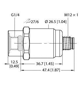 Drucktransmitter PT16R-1001-U1-H1143