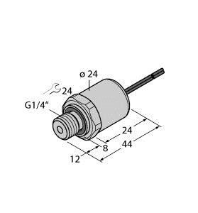 Drucktransmitter PT16R-1004-I2-WM0.5