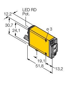 Einweglichtschranke SM2A31RF