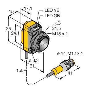 Opto Sensor QS186LE214Q5