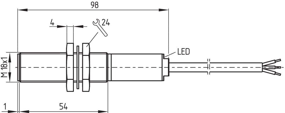 Sicherheitssensor CSS 8-180-2P+D-E-L
