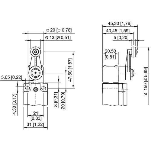 Positionsschalter 8060/2-5-D-60#254895