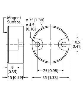 Codierter Magnet SI-MAG3MM