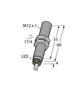 Sensor BI4U-M12E-VN6X