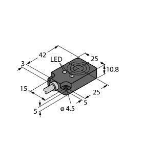 Sensor BI8U-Q08- #1662028