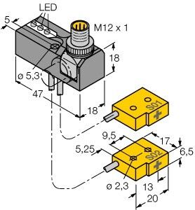 Sensor NI2-Q6.5 #1650116