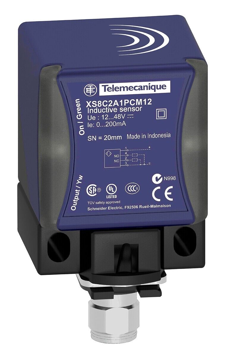 Indukt.Näherungsschalter XS8C2A1MAU20