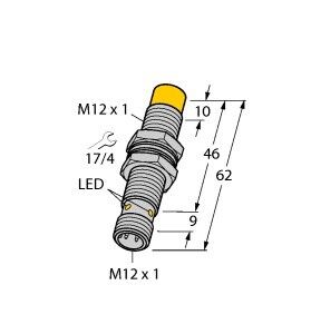 Sensor NI10UM12EVP44XH1141