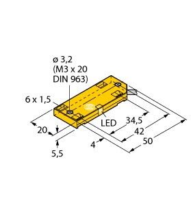Sensor BC5-QF5.5-Y1X/S250
