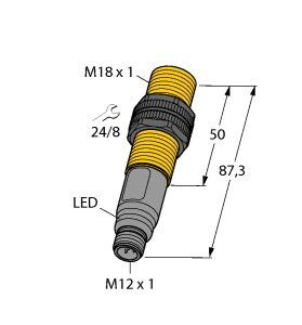 Sensor BCT5-S18-UP6X2-H1151