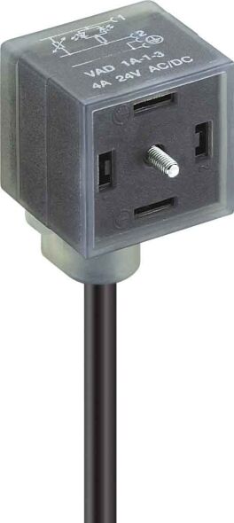 Ventilstecker,verpol.sich. VAD 1A-1-3-15/1m