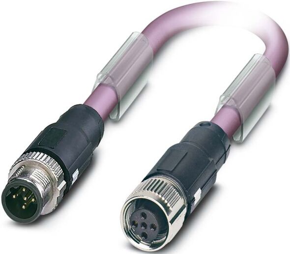 AB-PB-M12MS-5,0PUR-M12FS ABPBM12MS5,0PURM12FS