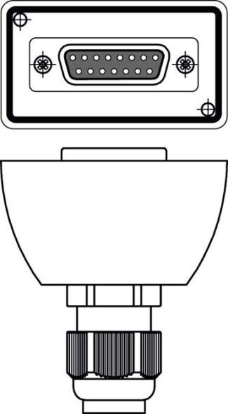 Anschlussleitung AC-D15E-GF