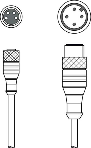 Verbindungsleitung K-DS M8A-M1#50107276