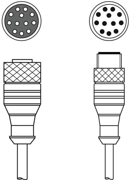 Verbindungsleitung KDS S-M12-C#50130286