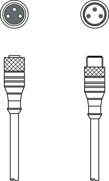 Verbindungsleitung KDS U-M8-3A#50130899