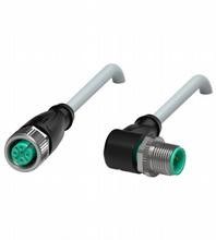 Verbindungskabel V1-G-80MPUR-ABG-V1-W