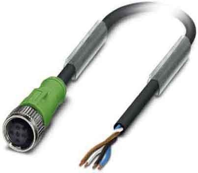 Sensor-Aktor-Kabel M12 SAC4P10,0-PUR/M12FS