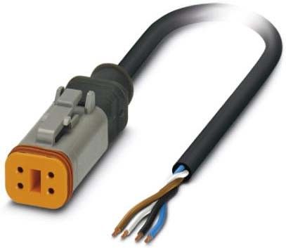 Sensor-/Aktor-Kabel SAC-4P- 1,5-PUR/DTFS