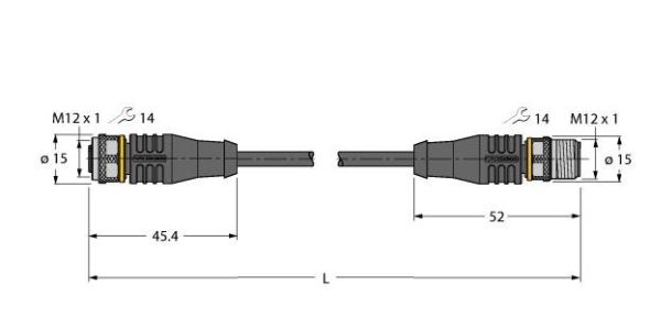Aktuator- u. Sensorleitung RKS4.5T-5RSS4.5T/TXY