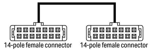 Anschlussleitung 14-polig 706-753/300-300