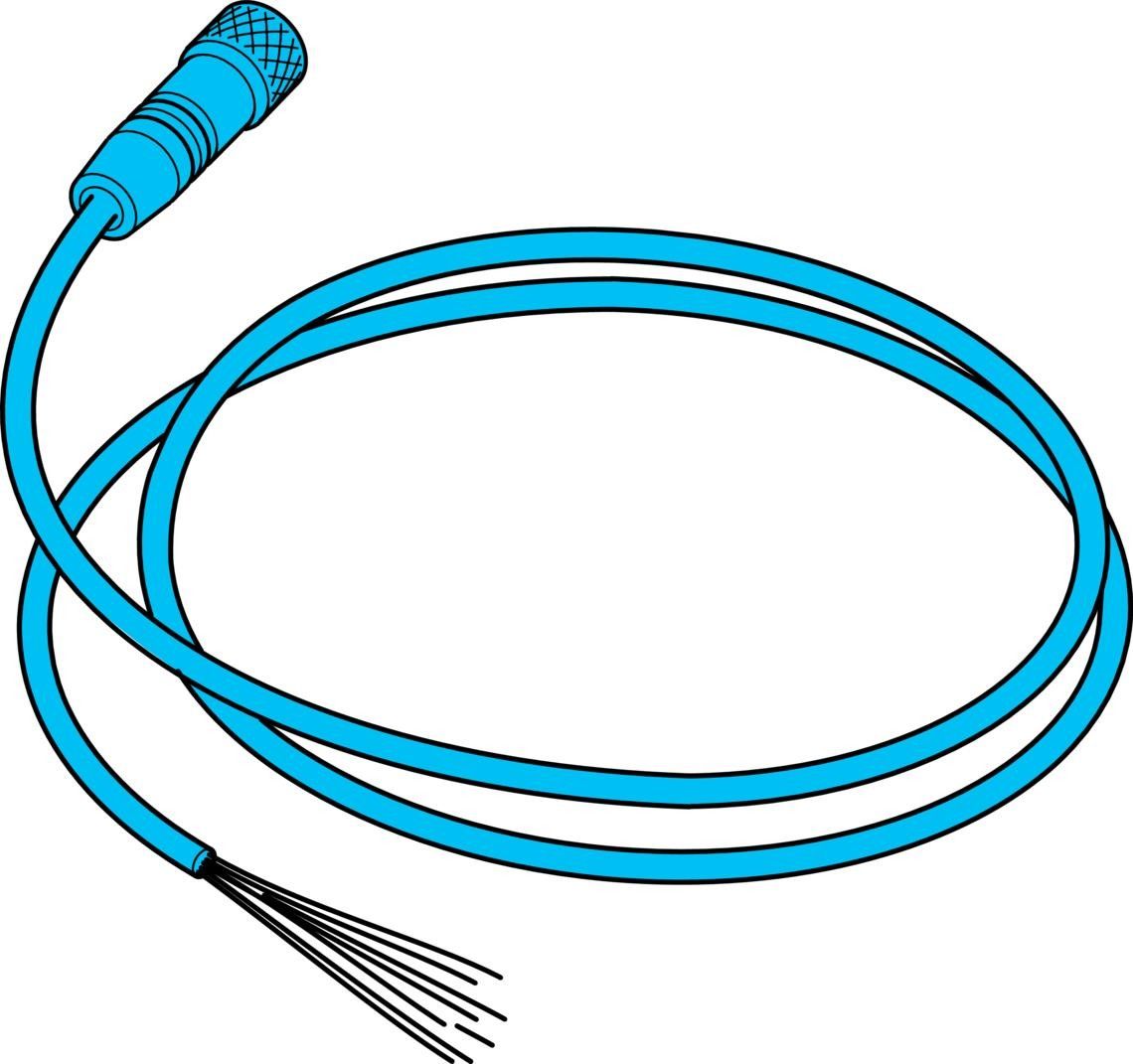 I/O-Kabel VKHM-Z-2.5/8