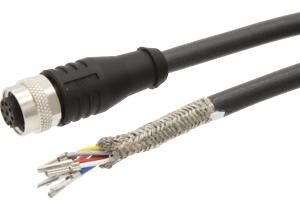 Anschlussleitung, 10m, M12 VKA05A25