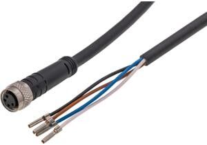 Anschlussleitung, 3m, M8 VK300375
