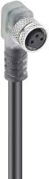 Kupplg.m.Schraubv.+LED,gew RKMWV/LED A3-224/2m