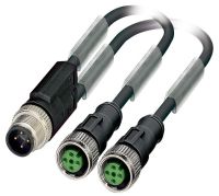 AB-C3-M12Y-2,0PUR-M12FS-B 22260504