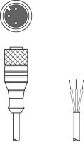Anschlussleitung KD U-M12-3A#50130659
