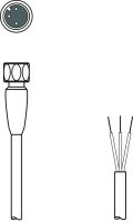 Anschlussleitung KD U-M8-3A-#50149847