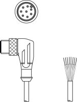 Anschlussleitung KS U-M12-8W-P1-100