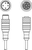 Verbindungsleitung K-DS M12A-8#50121000