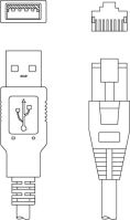 Verbindungsleitung KB USB-1 IT 190x