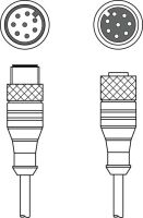 Verbindungsleitung KDS S-M12-8#50135145