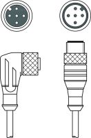 Verbindungsleitung KDS U-M12-5#50133868