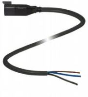 Male cordset DT3P-G-BK3M-PUR-O1